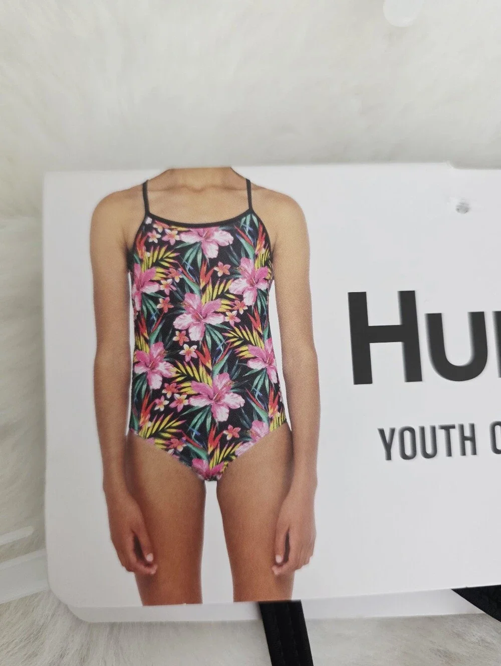 HURLEY🐙 Brand New One Piece Swimsuit SIZE 5/6